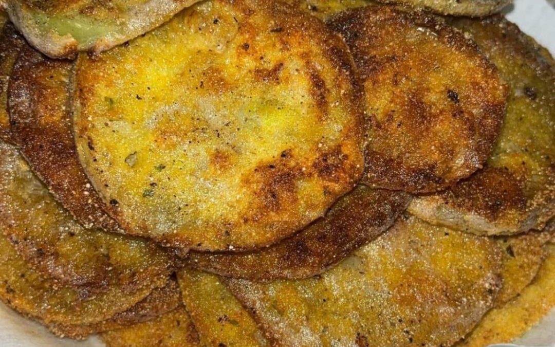 Fried green tomatoes