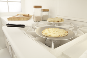 Making Flatbread with Saladmaster