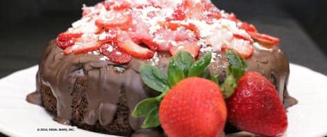 CHOCOLATE STRAWBERRY CAKE