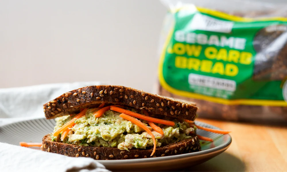 Avocado Veggie Tuna Salad Sandwich