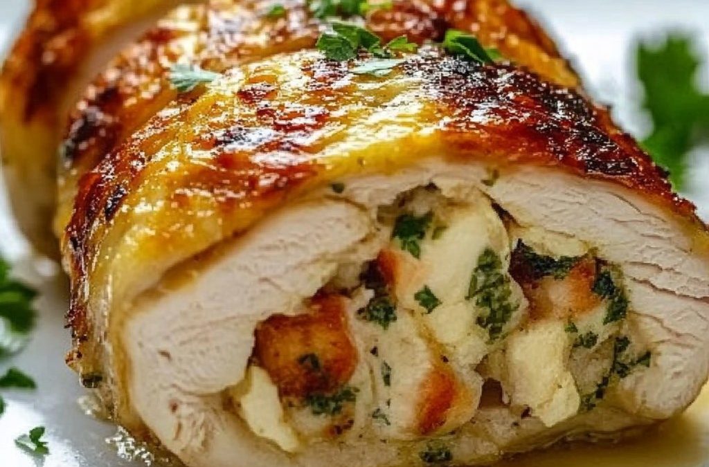 Delicious Stuffed Chicken Breast