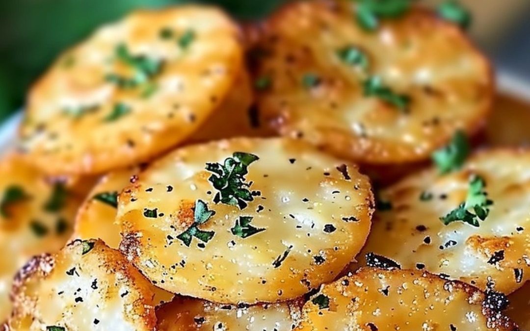 Garlic Ritz Snacks