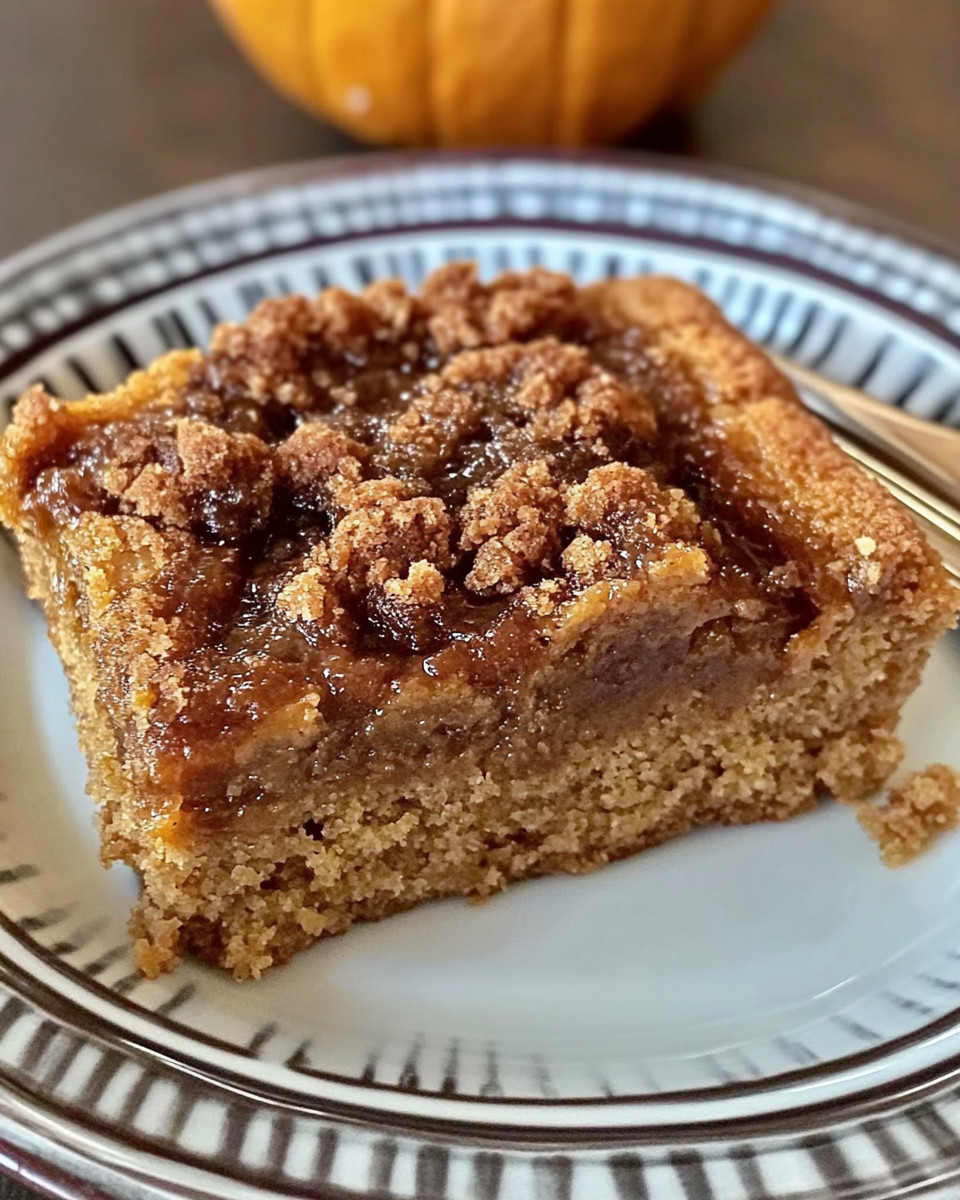 Keto Pumpkin Crunch Cake