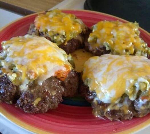 Low Carb Chile Burgers