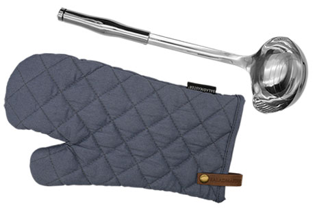 Ladle and Oven Mitt Bundle