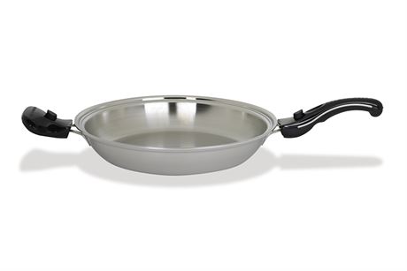 12 in. (30.5 cm) Chef's Gourmet Stainless Steel Skillet