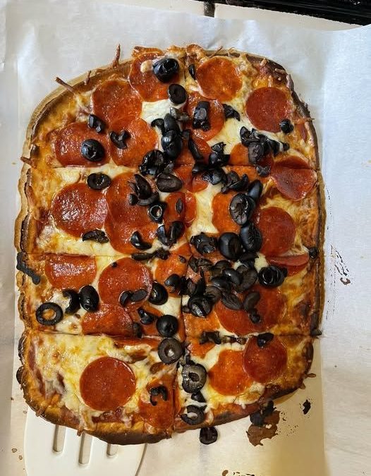 Cottage Cheese Flatbread Pizza