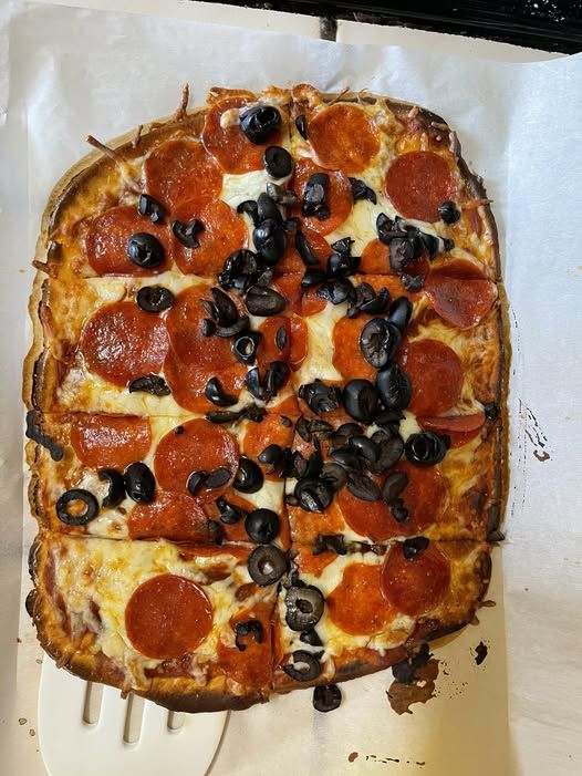 Cottage Cheese Flatbread Pizza