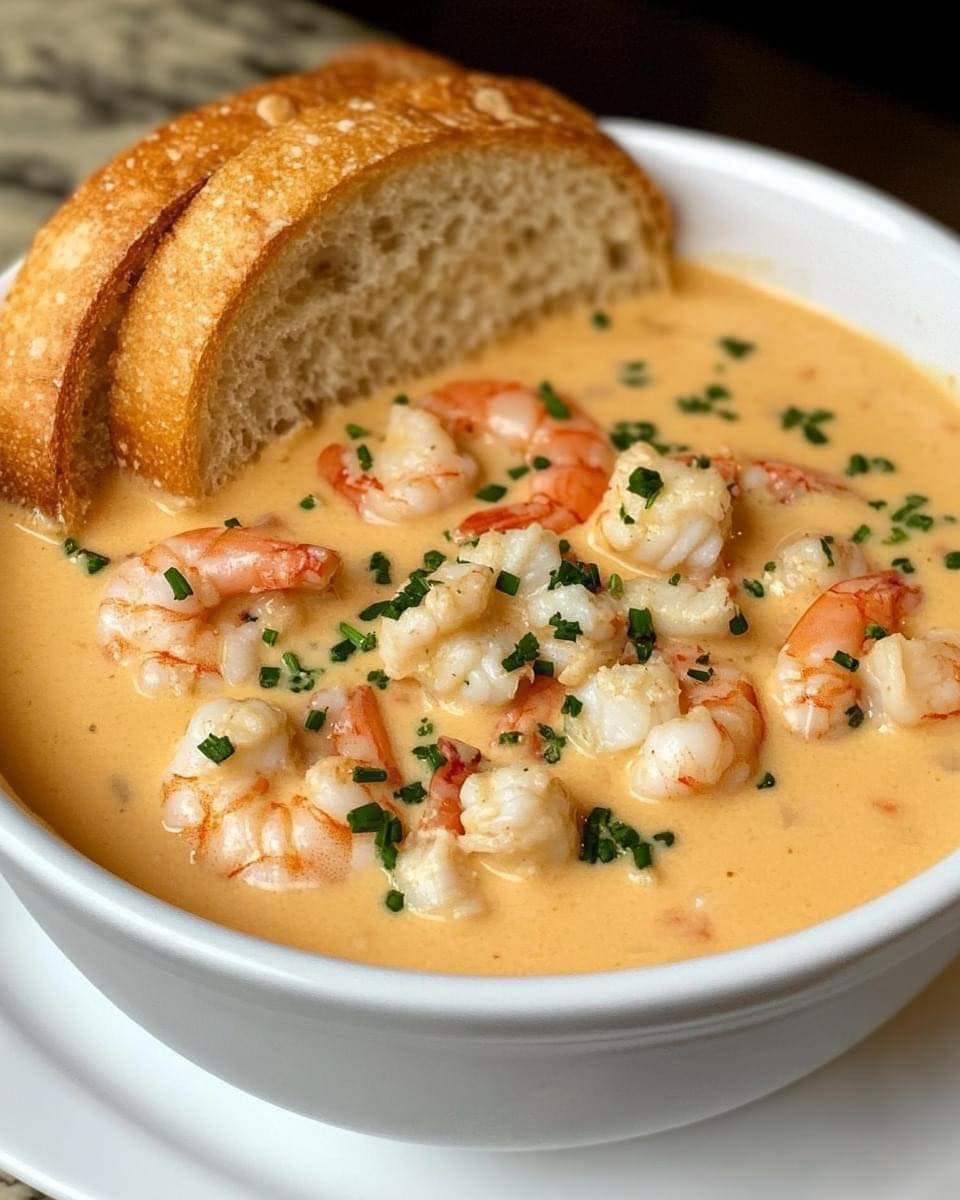 Creamy Crab and Shrimp Seafood Bisque Creamy Crab and Shrimp Seafood Bisque