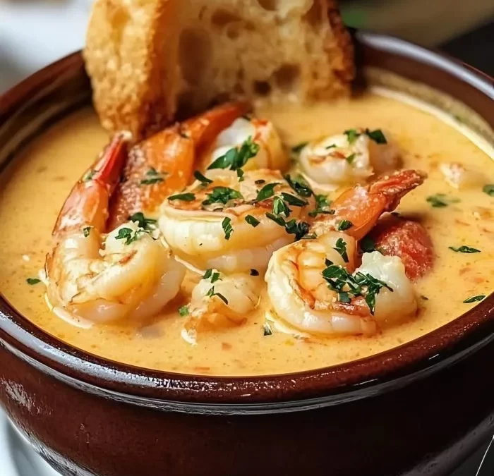 Creamy Crab and Shrimp Seafood Bisque