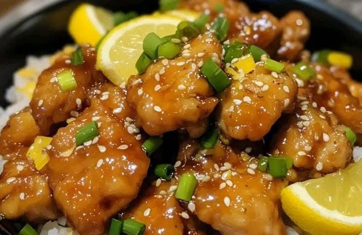Crispy Chinese Lemon Chicken