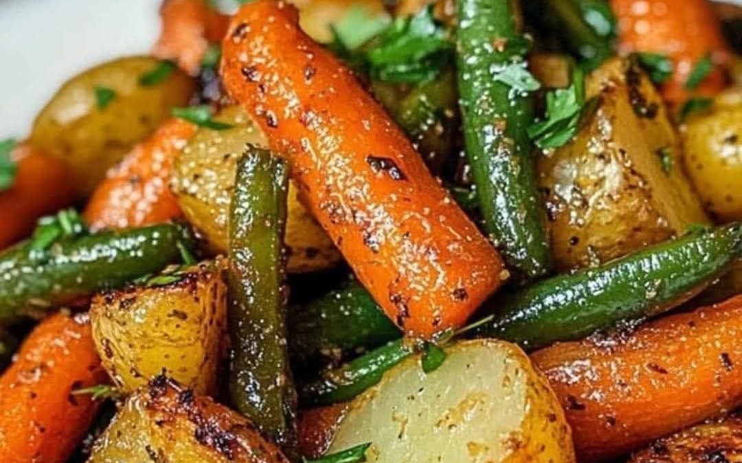 Garlic Herb Roasted Vegetables