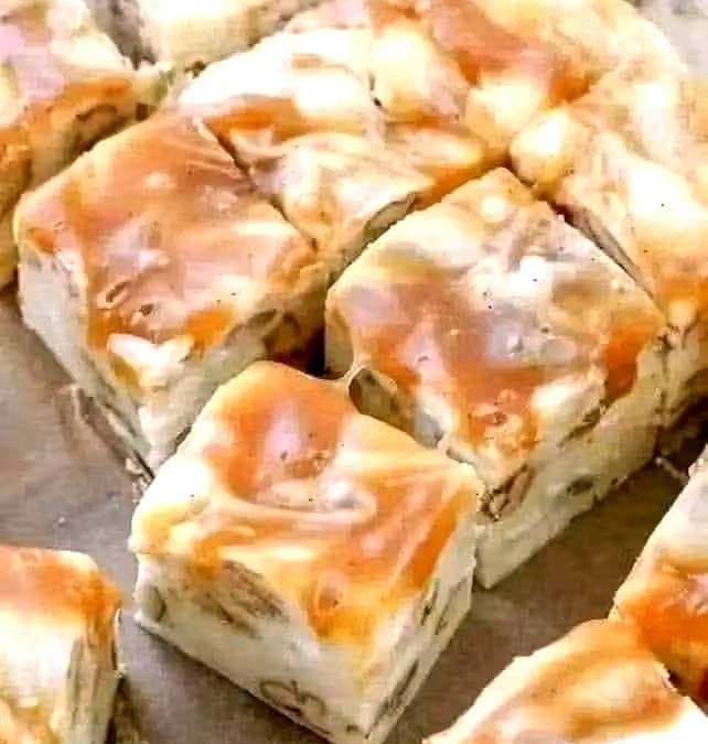 Home White Chocolate Caramel Fudge