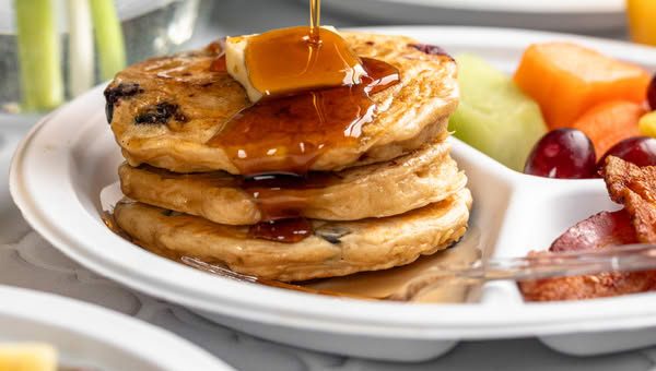 Lemon Blueberry Pancakes