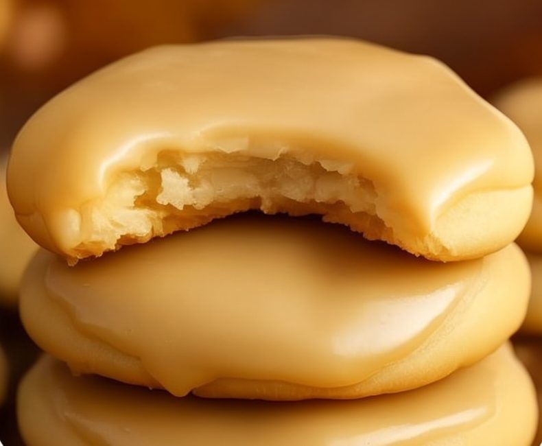 Maple Cookies with Maple Icing