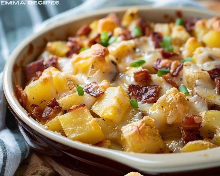 Mississippi Mud Cheesy Potatoes Recipe