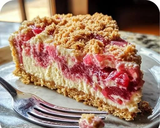 Rhubarb Cheesecake