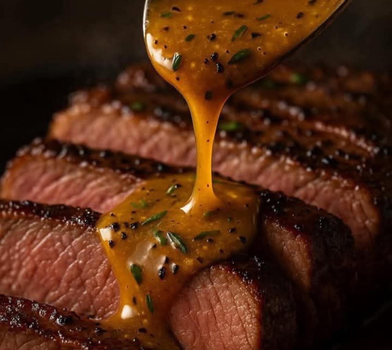 Rosemary Honey Garlic Butter Sauce
