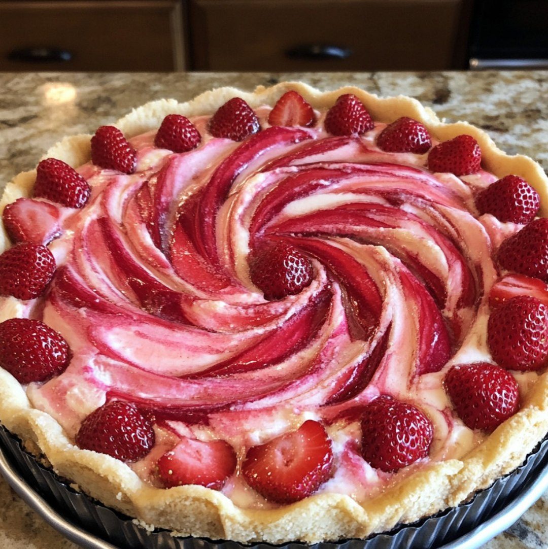 Strawberry Rhubarb Swirl