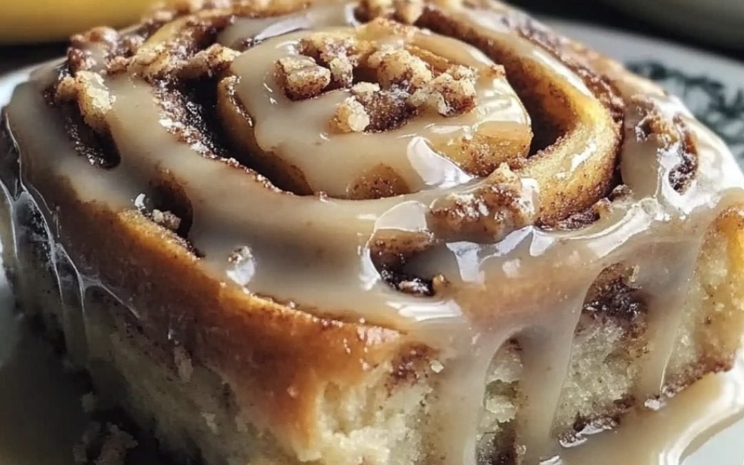 Banana Bread Cinnamon Rolls