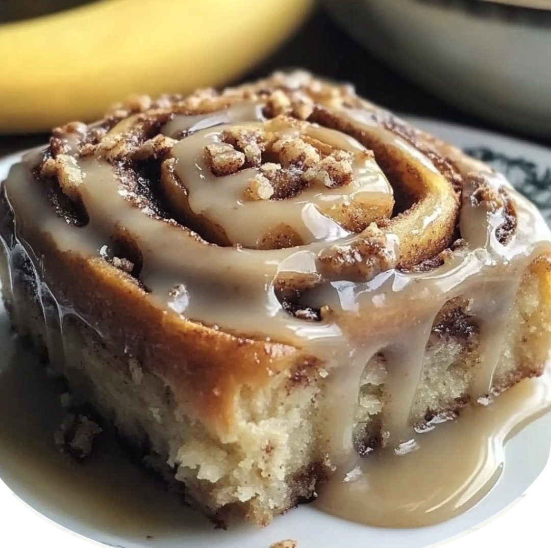 Banana Bread Cinnamon Rolls