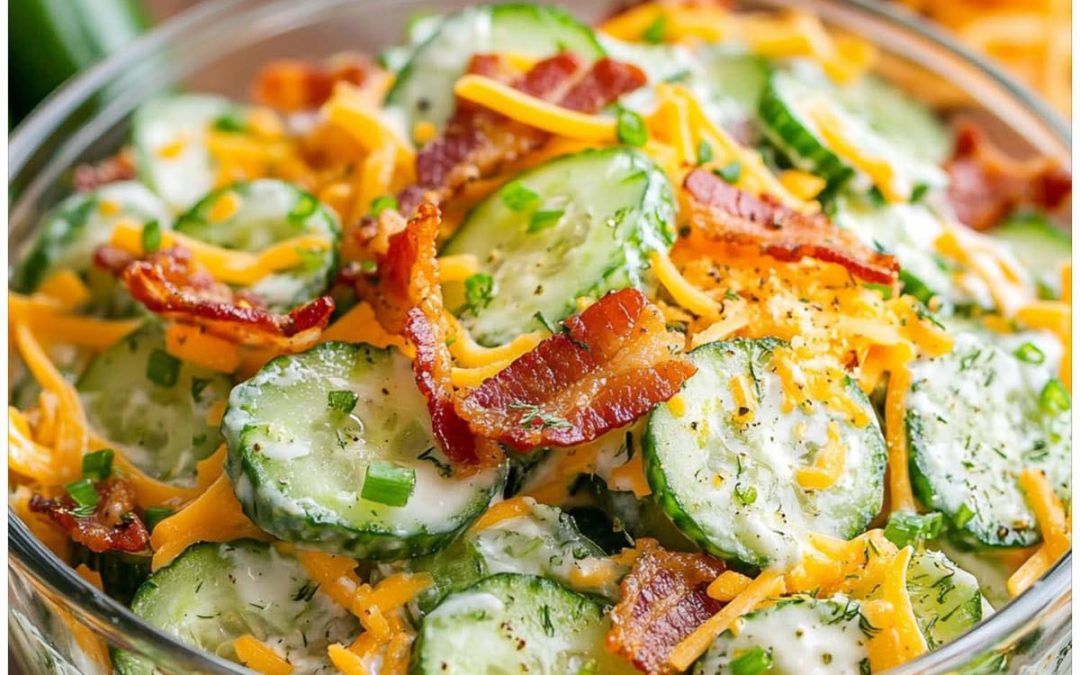 Cucumber Ranch Crack Salad