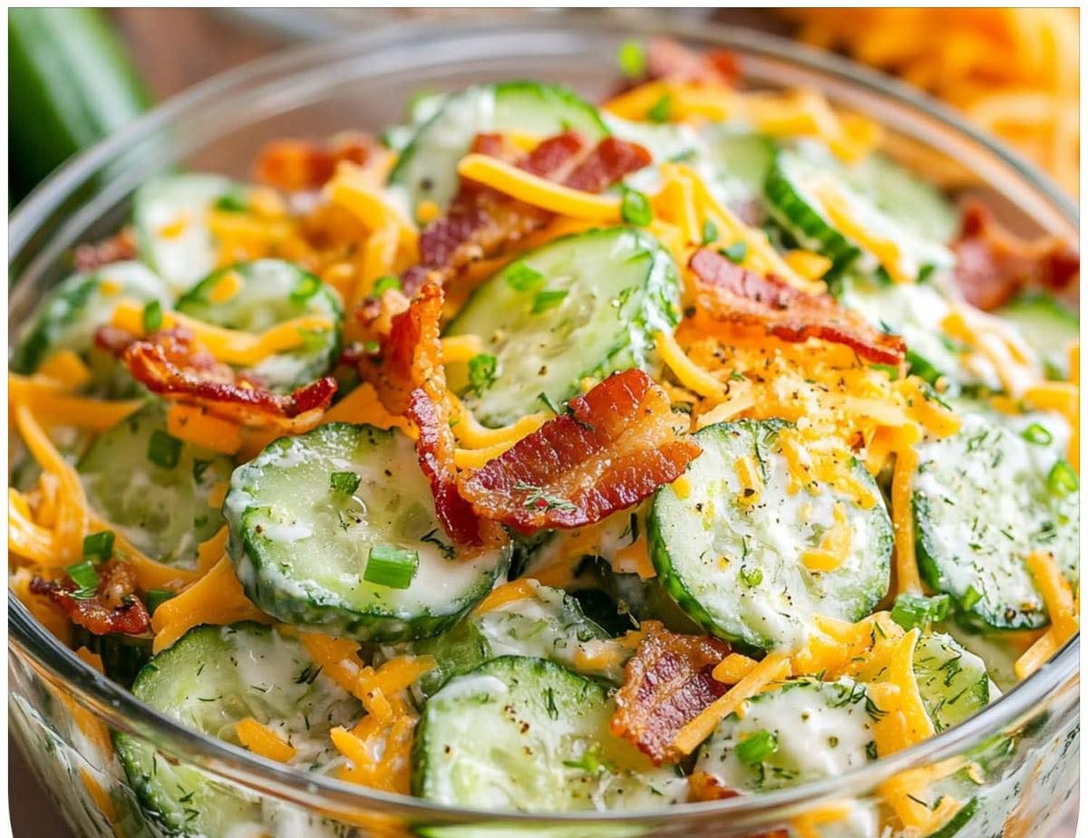 Cucumber Ranch Crack Salad