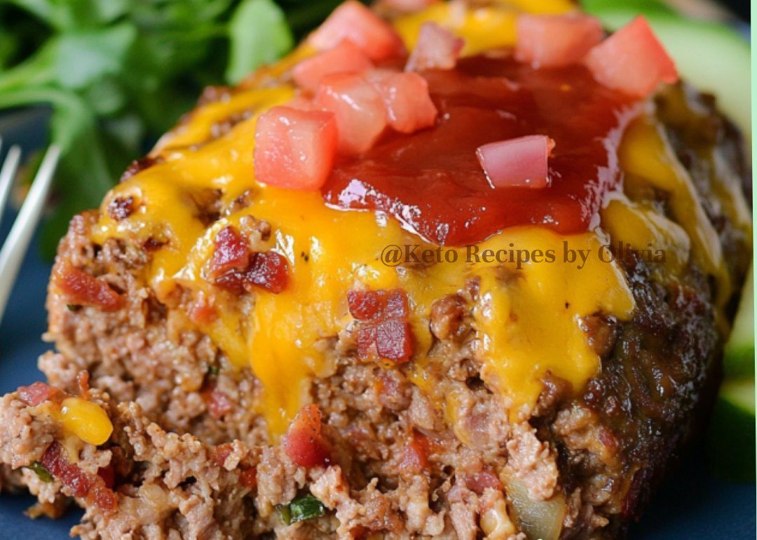 Keto Bacon Cheeseburger Meatloaf Keto Bacon Cheeseburger Meatloaf