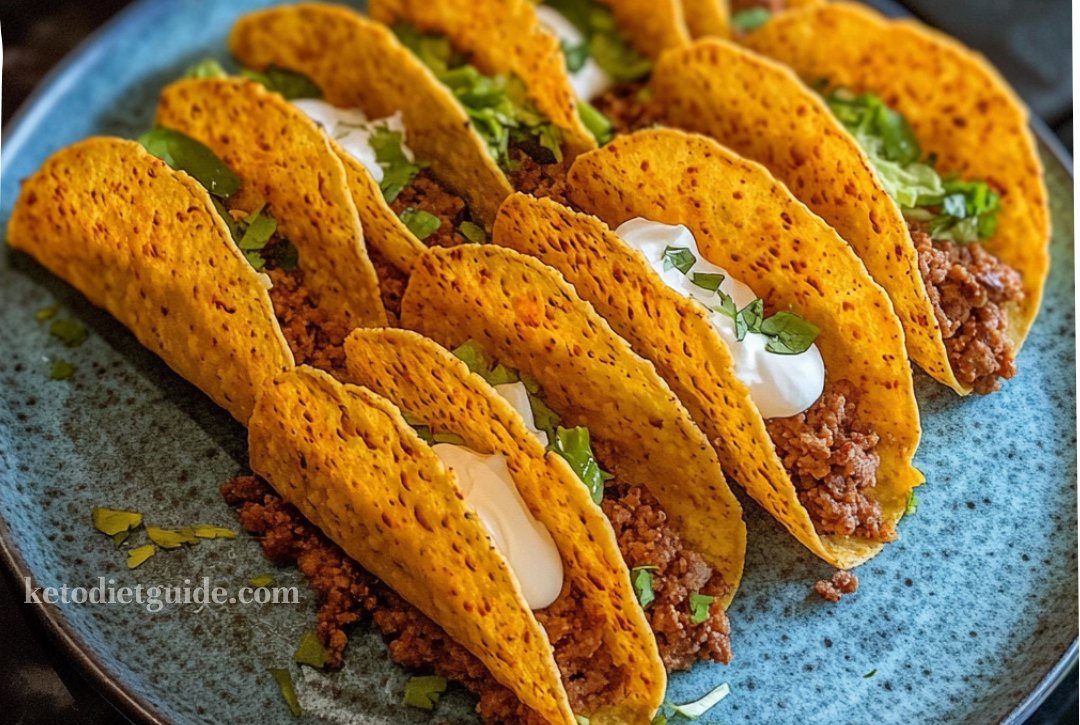 Keto Cheese Taco Shells