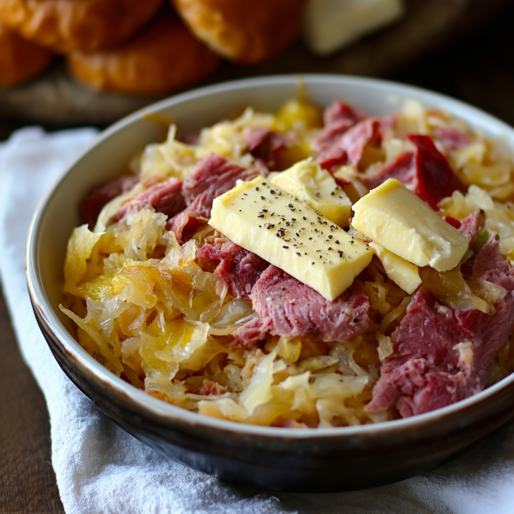 Keto Reuben Skillet Keto Reuben Skillet