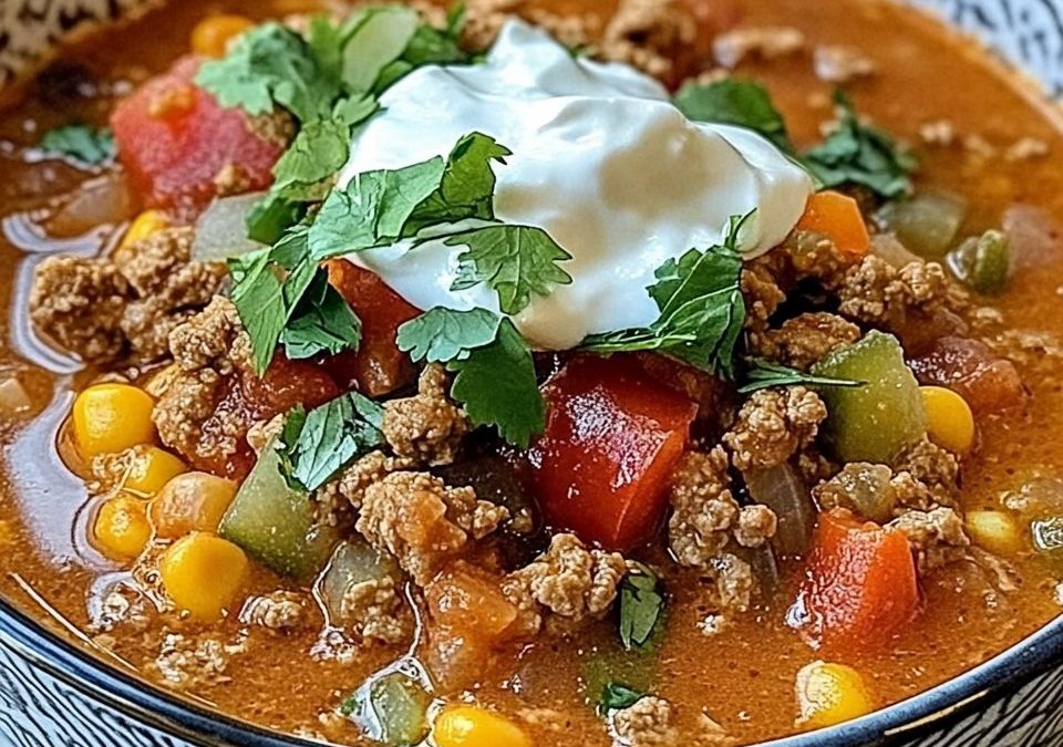 Keto Taco Soup