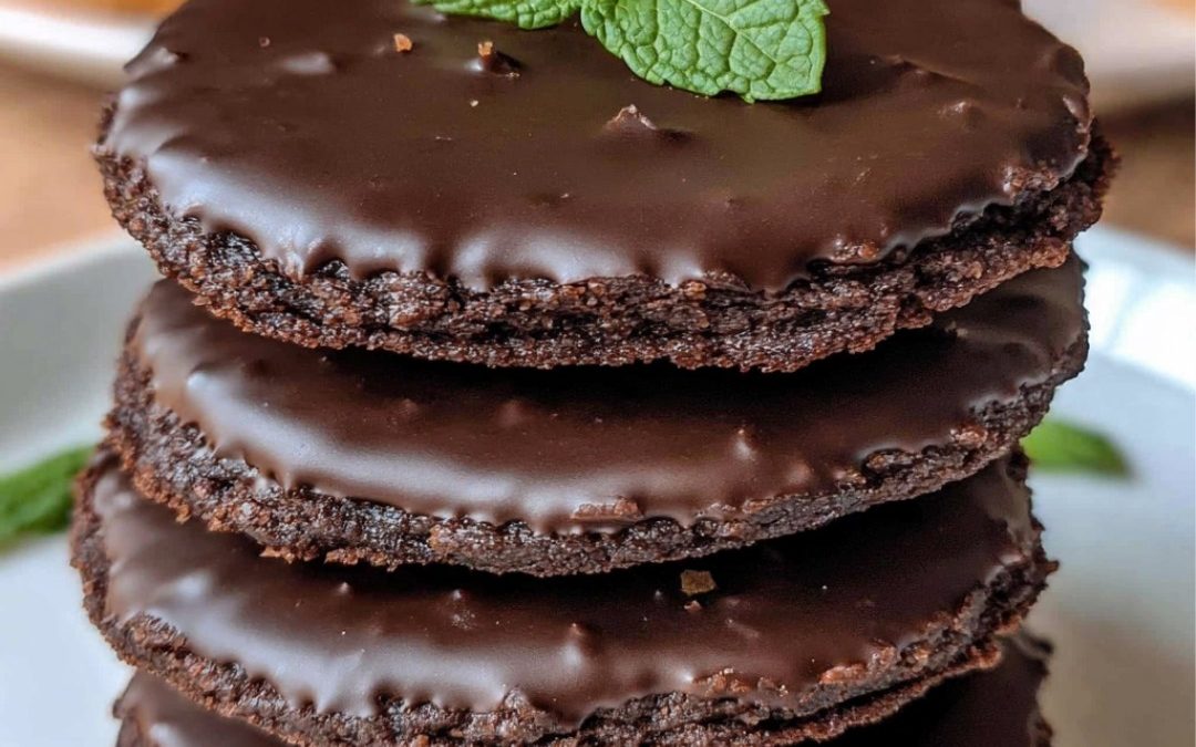 Keto Thin Mint Cookies