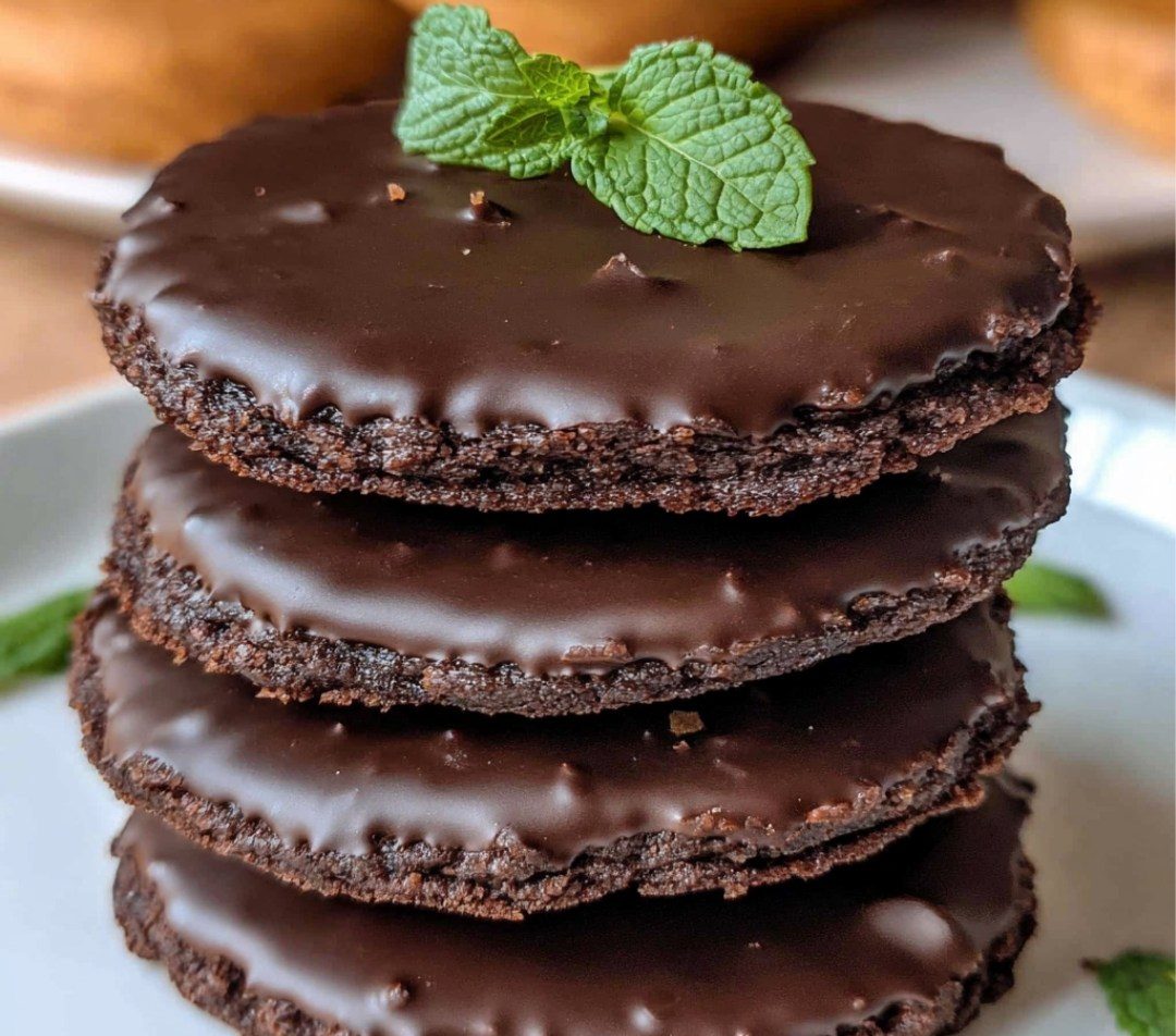 Keto Thin Mint Cookies Keto Thin Mint Cookies