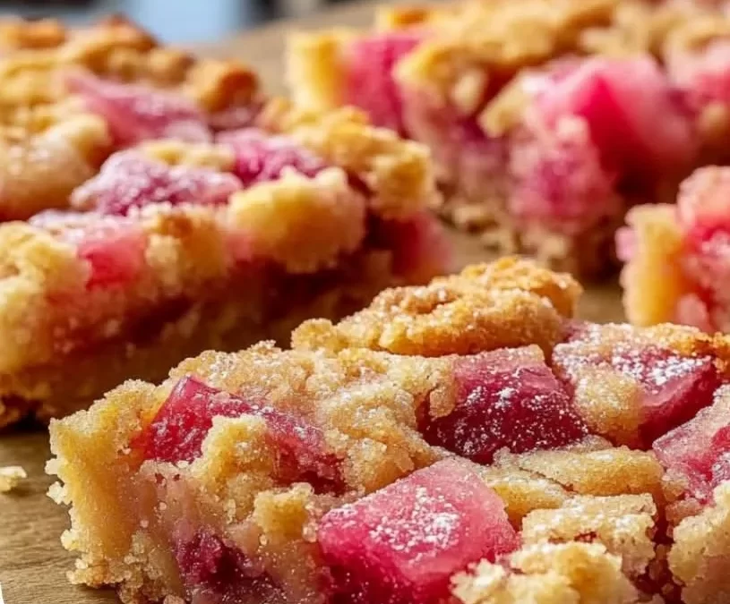 Rhubarb Magic Bars