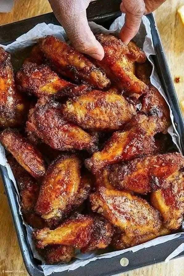 Crispy Baked Chicken Wings Crispy Baked Chicken Wings