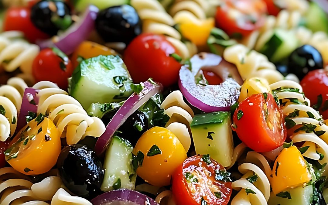 Pasta Salad with Homemade Dressing