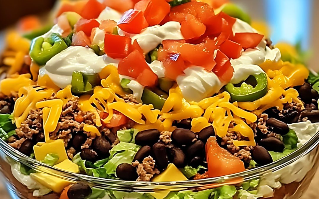 Seven-Layer Taco Salad