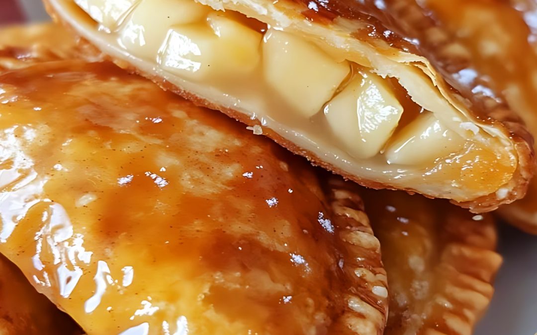 Stuffed Cheesecake Fried Apple Pies